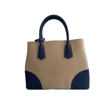 Load image into Gallery viewer, Prada Canapa Saffiano Large Double Bag Corda Bluette
