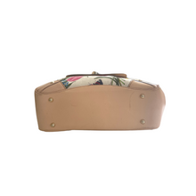 Load image into Gallery viewer, Gucci Limited Edition Leather & Floral Print Canvas with Bamboo Handle