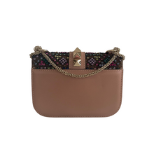 Load image into Gallery viewer, Valentino Crystal Embellished Small Glam Lock Rockstud Flap Multicolor