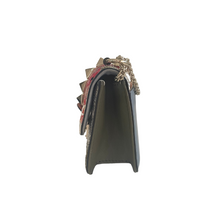 Load image into Gallery viewer, Valentino Vitello Beaded Embellished Mini Glam Lock Rockstud Flap Floral