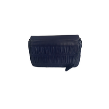Load image into Gallery viewer, Prada Blue Nappa Gaufre Sound Chain Flap Bag