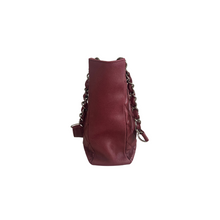 Load image into Gallery viewer, Chanel Caviar Quilted Grand Shopping Tote GST Burgundy
