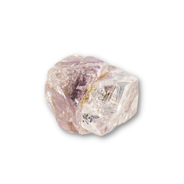 Bicolor Rough Diamond Crystals
