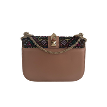 Load image into Gallery viewer, Valentino Crystal Embellished Small Glam Lock Rockstud Flap Multicolor
